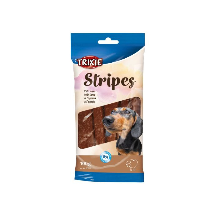 Ласощі Trixie Stripes Light для собак з ягням