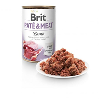 Вологий корм Brit Pate & Meat Lamb для собак з ягням консерва
