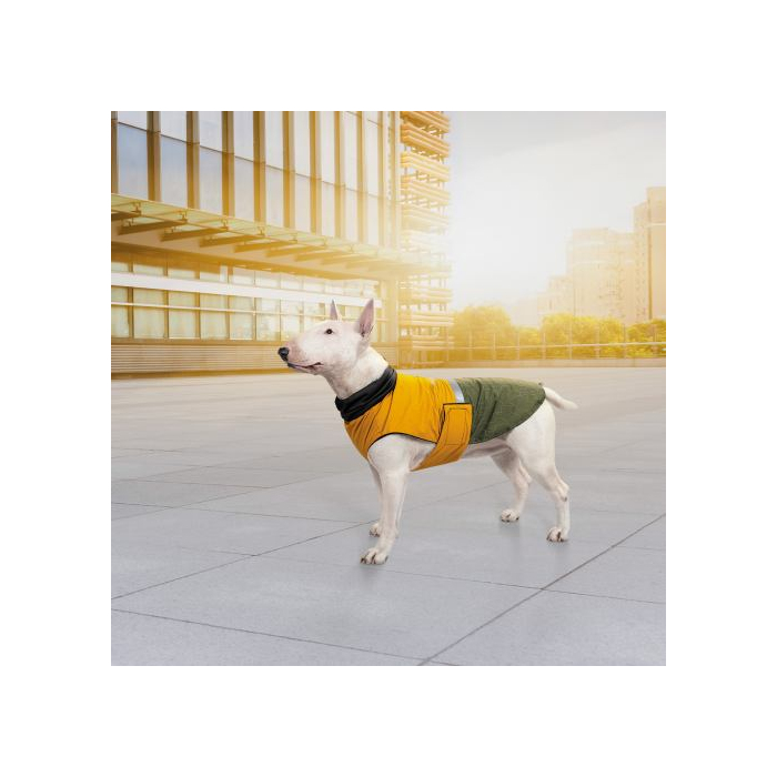 Попона Pet Fashion «Roy» для собак, розмір 5XL, хакі-гірчиця PR243281 Pet Feshion