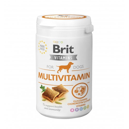 Brit Vitamins DOG Multivitamin вітаміни для собак для здоров'я 150г