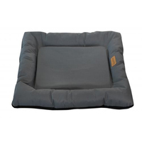 Матрас Dubex для собак водовідштовхуючий ортопедичний сірий  66х48х6см