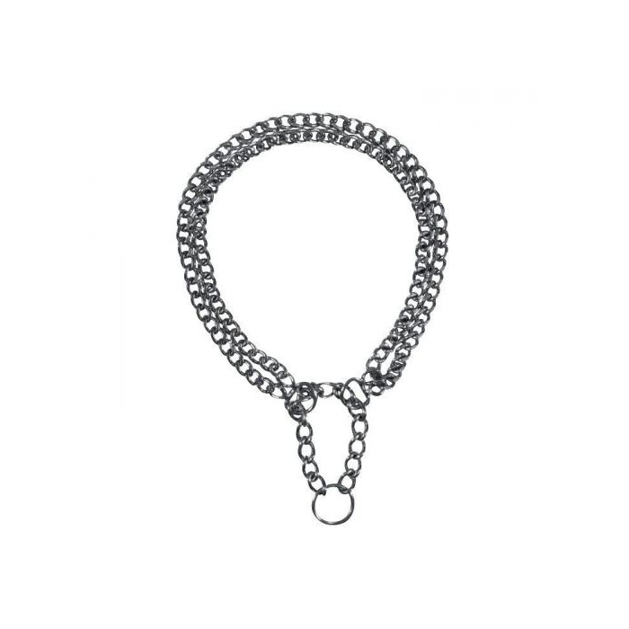 Нашийник-зашморг Trixie для собак подвійний хромований