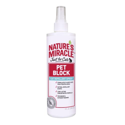 Спрей-відлякувач 8in1 NM JFC Pet Block Cat Repellent Spray для котів,