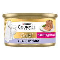 Gourmet Gold Pate Veal консерва для кошенят пашет з яловичиною