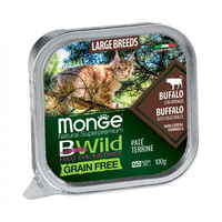 Monge cat wet Bwild grain free with buffalo and potatoes