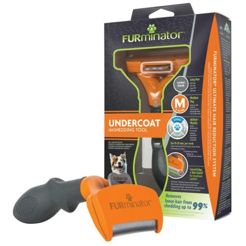 Фурмінатор FURminator для собак з довгою шерстю розмір М
