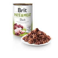 Вологий корм для собак Brit Pate & Meat Duck 400 г Brit Care DOG Brit Pate & Meat Duck  для собак з качкою