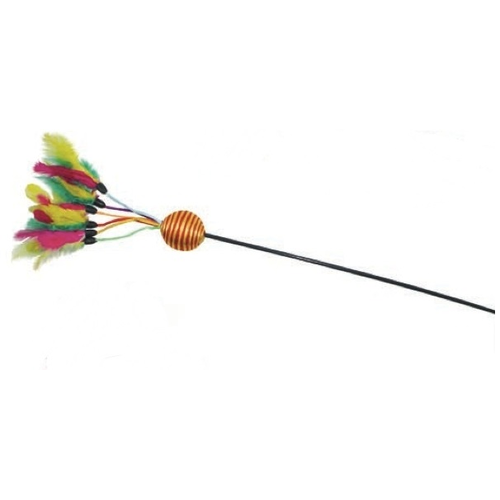 B075Удочка-дразнилка  Шар с кисточками/120 B075