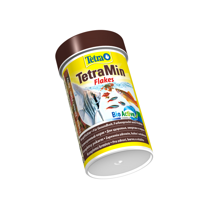 Tetra Min Flakes (пластівці) корм для акваріумних рибок, 100мл (20г) 762701
