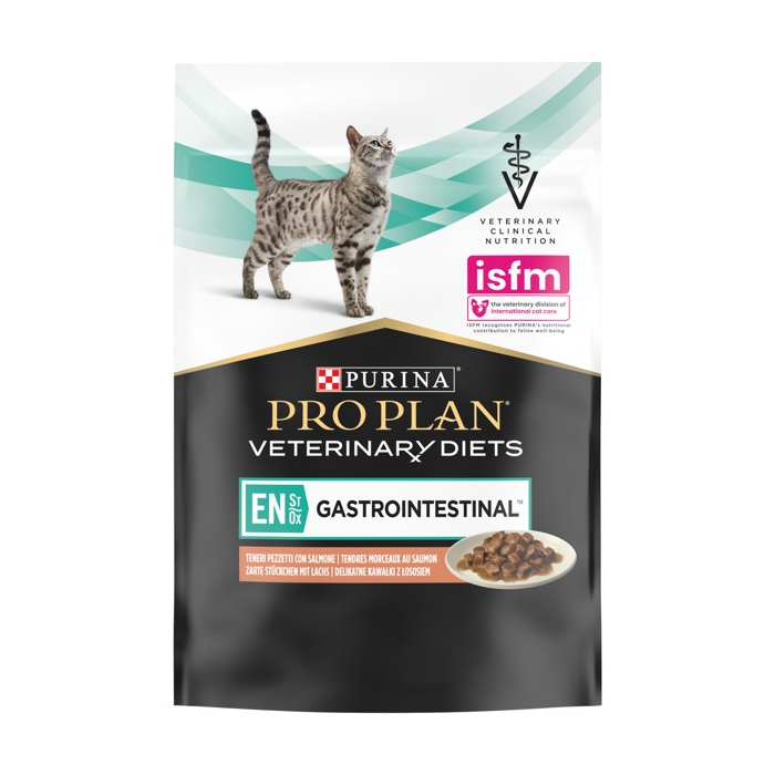 ProPlan CAT Pouch VD EN Gastrointestinal для котів при порушеннях травлення з лососем