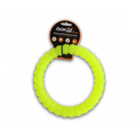 AnimAll Fun Іграшка кільце з шипами, жовте, 20 см