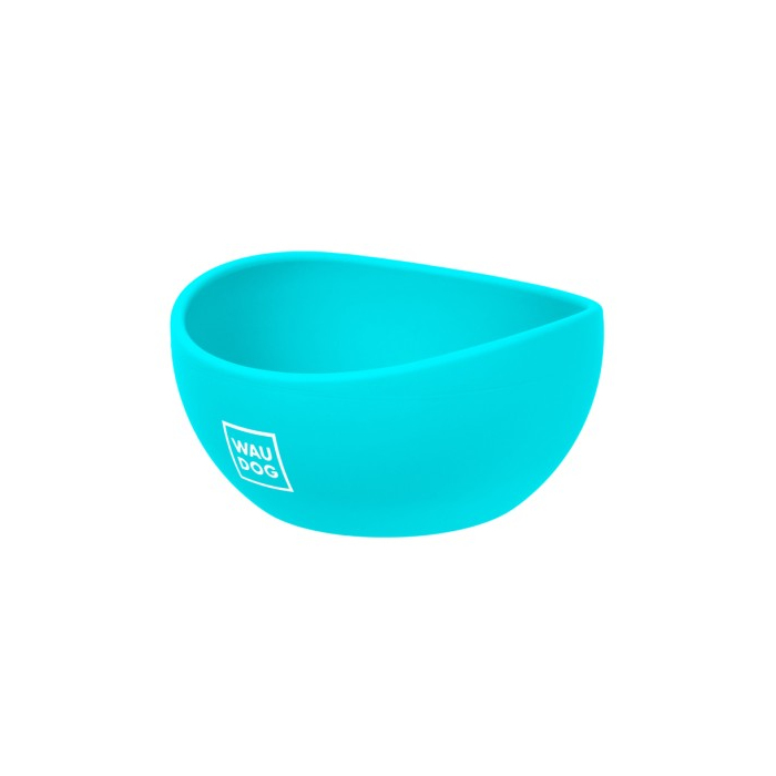 Миска WAUDOG Silicone, 250 мл блакитний 50812 Collar