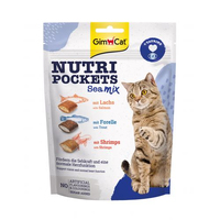 GimCat Nutri Pockets ласощі для котів морський мікс