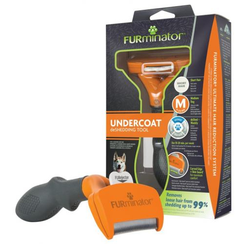 Фурмінатор FURminator для собак з короткою шерстю розмір М
