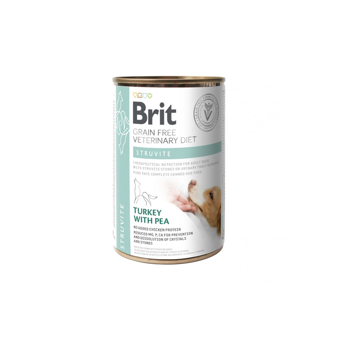Консерва Brit GF Veterinary Diets Dog Struvite 400g 100279/6078