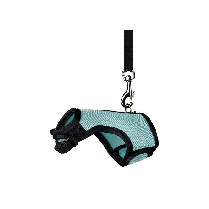 Шлейка з повідцем Trixie Soft для пацюка нейлон 12-18см