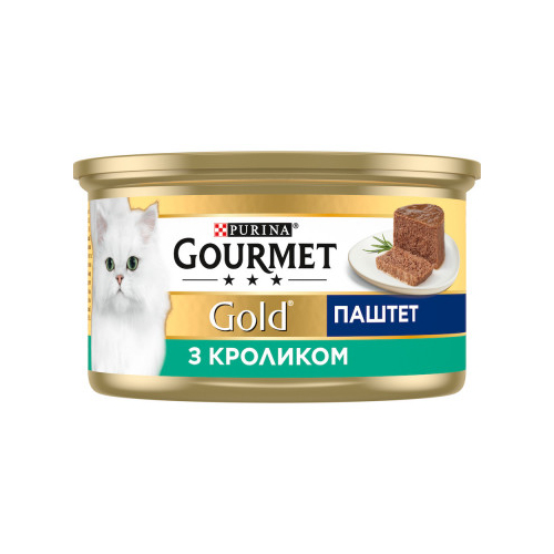 Gourmet Gold Pate Rabbit консерва для котів паштет з кроликом