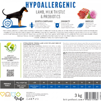 Сухой корм Brit Care DOG Hypoallergenic Adult Large Breed для дорослих собак великих порід ягня