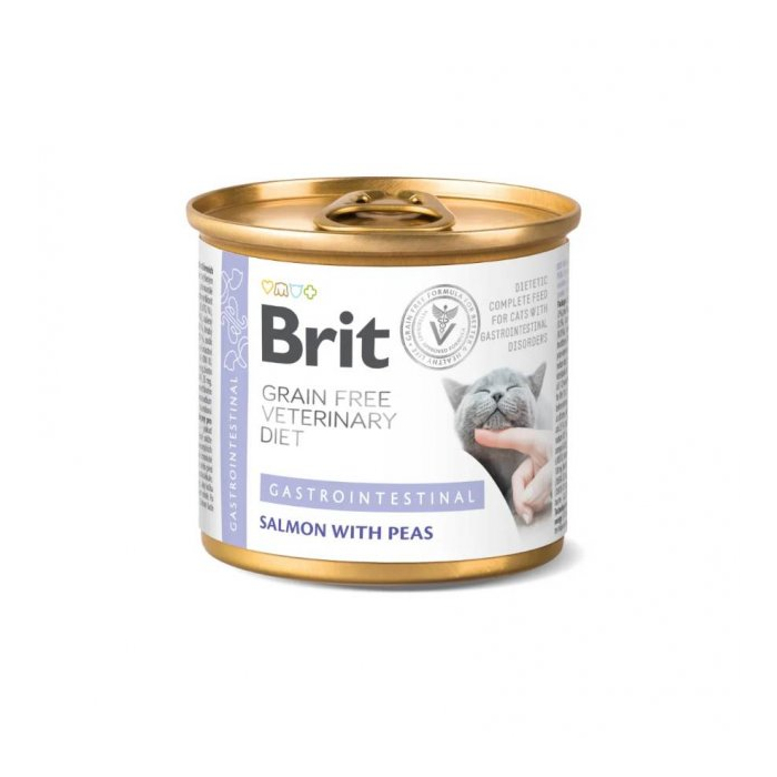 Лікувальний корм Brit GF Veterinary Diet Cat Cans Gastrointestinal 200 g
