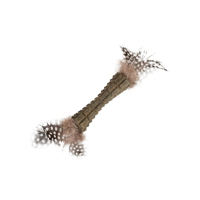 Іграшка для котів спресованного котяча мята з пірям GiGwi Catnip, перо, котяча мята, 8 см 75335 GIGwi