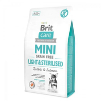 Brit Care DOG GF Mini Light & Sterilised для собак дрібних порід із зайвою вагою або стерилізованих з кроликом та лососем