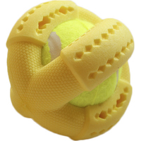 AnimAll GrizZzly Іграшка тенісний м'яч, жовтий