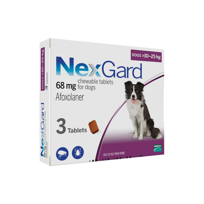 NexGard  1 таблетка для собак від бліх та кліщів