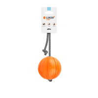 Мячик ЛАЙКЕР9 Корд на шнурі (діаметр 9см)