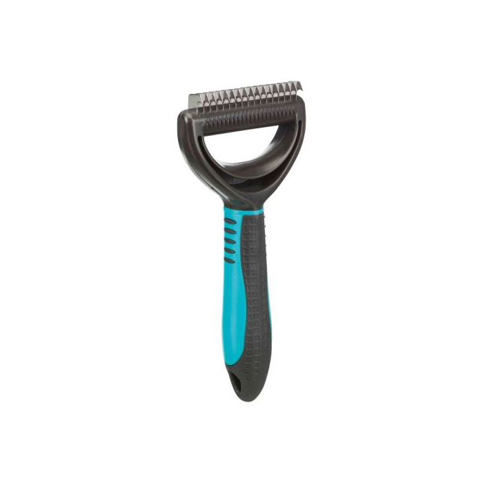 Ковтуноріз Trixie універсальний з середніми зубцями та пластиковою ручкою