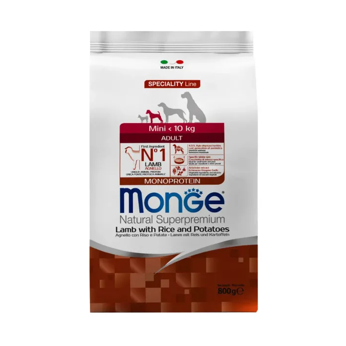 Monge Dog Mini Adult with Lamb