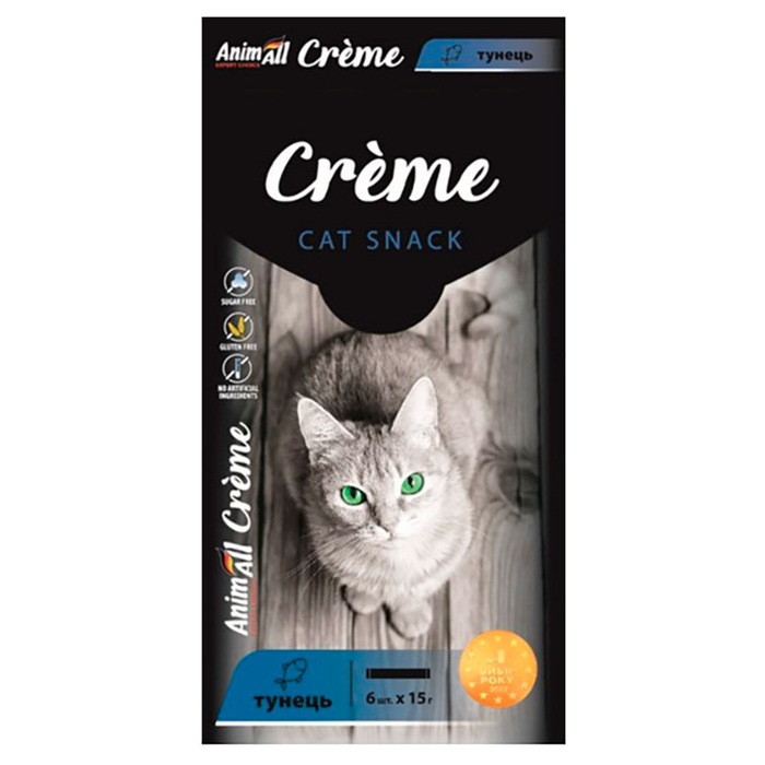 AnimAll Creme  ласощі для котів зі смаком тунця
