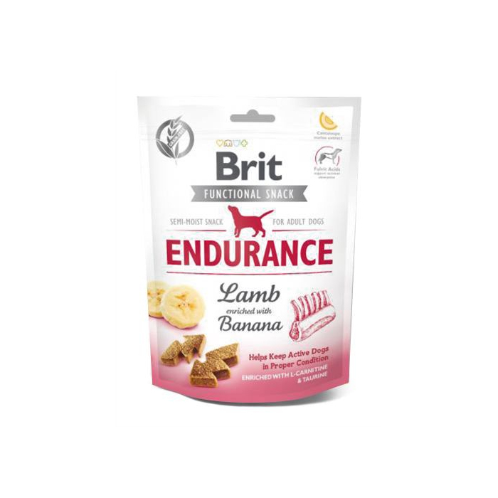 Ласощі Brit Care DOG Endurance ягня з бананом для активних собак 150г