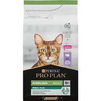 ProPlan Sterilised Adult 1+ Renal Plus Turkey для стерелізованих котів з індичкою 0,4кг