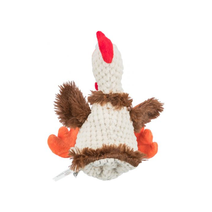 Іграшка Trixie для собак півень плюшевий зі звуком