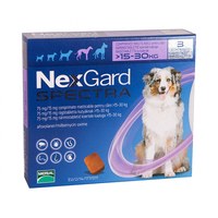 NexGard Spectra 2-3,5 кг 1 таблетка для собак від бліх кліщів та гельмінтів