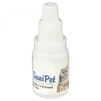 Лосьйон ProVET SaniPet для догляду за очима котів та собак краплі 15 мл PR020060