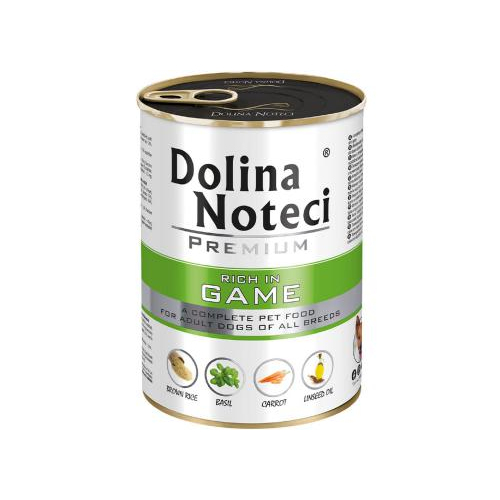 Dolina Noteci Premium Game вологий корм для собак з дичиною 800г