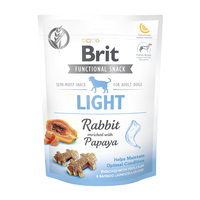 Ласощі Brit Care DOG Light контроль ваги з кроликом та папаєю 150г