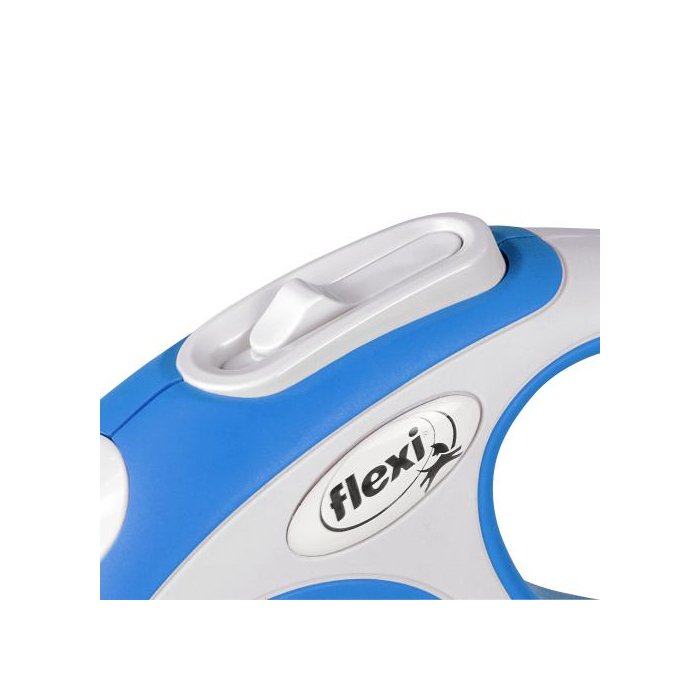 Рулетка Flexi New Comfort синя для собак стрічка розмір XS 3м