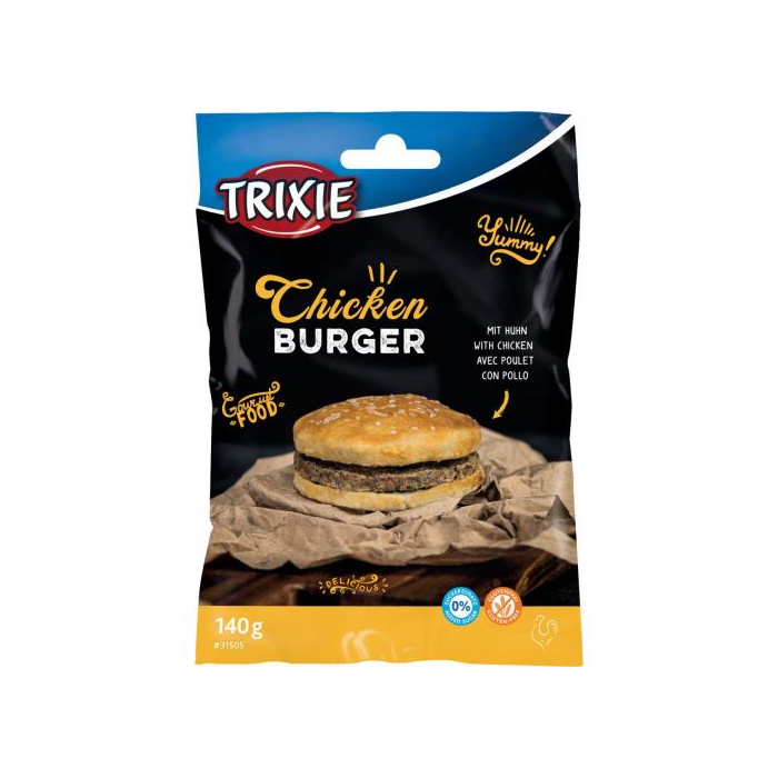 Ласощі Trixie Chicken Burger для собак з куркою 9см