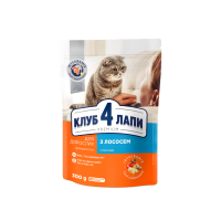 Клуб 4 Лапи CAT Salmon для котів з лососем 0,3кг