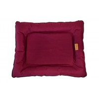 Матрас Dubex для собак водовідштовхуючий ортопедичний фуксія  66х48х6см