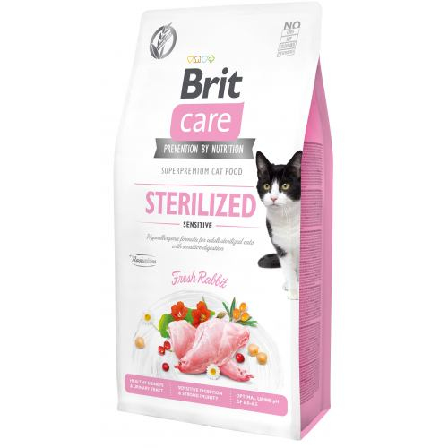 Сухий Корм Brit Care Cat GF Sterilized Sensitive