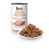 Brit Mono Protein Turkey Sweet Potato для собак з індичкою і бататом консерва