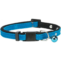 Нашийник Trixie для котів вельвет з заклепками і дзвіночком