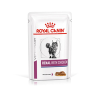 Royal Canin Renal Feline Chicken вологий корм з куркою для котів при хворобах нирок, пауч 85г 40300019 Royal Canin