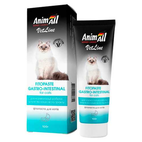 АнимАлл ВетЛайн фитопаста для нормализации работы ЖКТ, 100 гр (6/Х/Х) 150567