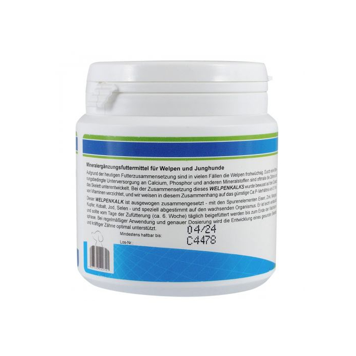 Вітаміни Canina Welpenkalk для цуценят 150г 150табл