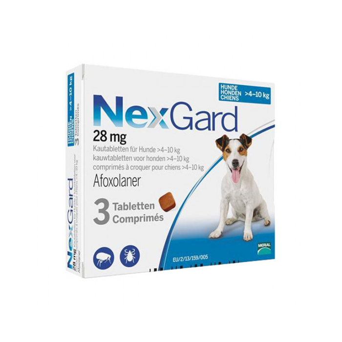 NexGard  1 таблетка для собак від бліх та кліщів