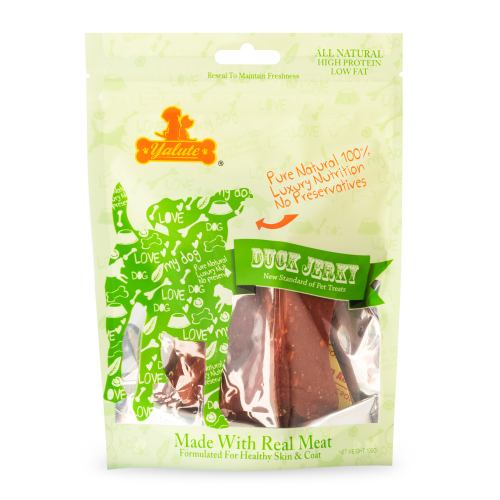Ласощі Yalute Bone Shape of Duck and Apple для собак качка та яблуко 100г